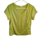Avia  Athletic T-Shirt V-Neck Lime Green Photo 0