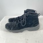 Ryka  Cascade Suede Lace Up Bootie in Black‎ Size 8.5 Photo 1