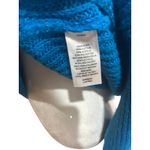 BP Blue Knit Sweater Ribbed Crew Neck Long Sleeve Cozy Casual Pullover Photo 4