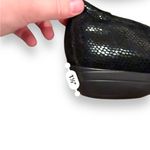 Dansko Farah Black Leather Lizard Reptile Embossed Slip On Loafers Clogs Sz 41 Photo 14