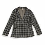 Ann Taylor  Loft Women's Plaid Blazer Jacket Size 10 Photo 3