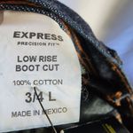 EXPRESS NWT Women's  Precision Fit Low Rise Boot Cut Rinsed Jeans Size 3/4 Long Photo 4