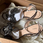 Maeve Anthropologie  Bow Heeled Sandals Photo 0