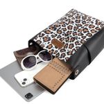 Montana West Bucket Bag Black Cheetah Women Crossbody Purse Handbag Shoulder FC3 Photo 5