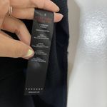 Topshop  black waffle knit milk maid off shoulder bodysuit size 4-6 Small Photo 4