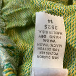 Beeline Fashions Vintage Set Tank Top Pants Bee Print Comfy Casual Size L 14 Green Size L Photo 6