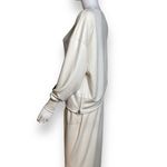 Danskin  Rib Crew Neck Jogger Set Birch Color Women’s Oversized XS NWT! Photo 4