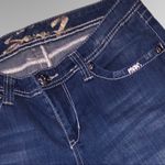 Seven 7 blue jeans with zipper at leg hem Photo 2