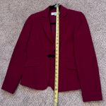 Tahari Arthur S. Levine Red Petite Blazer 2P ClassicWorkwear Holiday Office Chic Photo 5