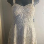 Bailey blue Cream Sequin Skirt Photo 0