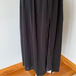 Abercrombie & Fitch NWT  Black Spaghetti Strap Maxi Slid On Back And Side ZipperM Photo 5