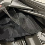 Vintage Evenings By Pantagis 80’s drop waist taffeta velvet rose prom dress Black Size 10 Photo 5