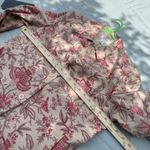 Talbots Petites size 12 cotton silk brocade blazer. Button front Photo 6