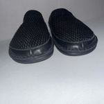 La Plume Italian Leather Black Woven Minimalist Clogs Mules US 7.5 Photo 4