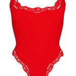 SKIMS NWT  Fits Everybody Lace Cami
Bodysuit SMALL Photo 0
