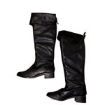 Seychelles New Black Leather Knee-High Boots size 7.5 Photo 3