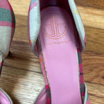 Lilly Pulitzer PLAID WOODEN HEELS Photo 5
