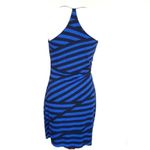 Bar III Striped Blue Bodycon Dress sz M Photo 2
