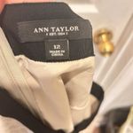 Ann Taylor  Women's Muted Animal Print Pencil Skirt Linen‎ Blend Size 12 Photo 5