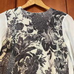 Stella McCartney Floral Print Silk Blouse Long Sleeve Size 36 (Size 2 US) Photo 1