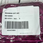 Free People Intimately Bra Rhiannon Soft Small Stretch Velvety Bralette Berry Photo 8