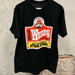 The Vintage Shop Vintage Y2K Attack Attack! Wendy's Logo Dear Wendy Black Unisex Band T-Shirt L Photo 0