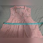Free People  Western Romance Sleeveless Blouse Women's Small Pink Photo 5