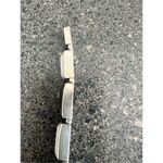 Vintage Sterling silver 925 Bracelet /w genuine Agate stones Black Photo 13