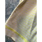 Lululemon Free To Be Tank Slope Stripe Polar Cream Clarity Yellow Size 4 Photo 4