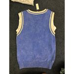 Anthropologie Pilcro Sporty Sleeveless
Twofer Sweater Size Small Blue Photo 13