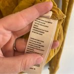 Maeve Lydia Wickeltop Gold Long Sleeve Wrap Blouse Photo 5