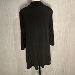 Susan Graver  Black Open Front Cardigan Size XL Photo 6