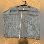 Free People  Follow Your Heart Top Blue Size S Photo 7