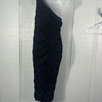 Love by Design Love X Design Black One Shoulder Ruched  Dress Size XL NWT Photo 6