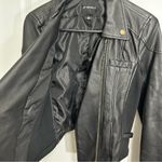 My Michelle My Michele Viscose Black Jacket (Faux Leather) Size Small Photo 7