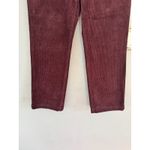 Loft NWT Corduroy Straight Leg High Rise Pants Women’s Size 30 Eggplant Purple Photo 4