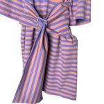 Marc Jacobs  Striped T-shirt Dress Pastel Lavender Multi Size M/L Photo 4