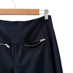 COS High Waist Wide Leg Pull-On Culottes Pants Navy Blue Sz XS Photo 6