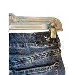 American Eagle  Blue Cuffed 360 Super Stretch Denim Jean Shorts Women Sz 2 Photo 7