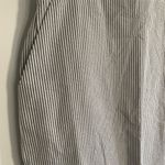 Classic Seersucker Pin Striped Gray & White Pencil Skirt David Brooks Sz 8 Photo 1