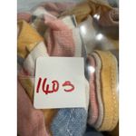 C&C California  Shorts Womens 12 Colorful Stripe Linen Paperbag Waist Belted Boho Photo 7