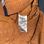 Old Navy NWT  High Waisted Cropped Linen Pants XL Tan Brown Pull-On Relaxed Fit Photo 7