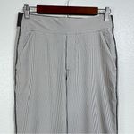Athleta Brooklyn Textured Ankle Pant City Stripe Size 4 Tall Photo 5