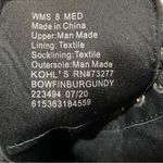 SO  black & burgundy ombre combat boots Photo 7