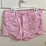 American Eagle Pink  Denim Shorts Photo 0