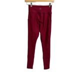 Johnny Was Calme  endurance high waisted maroon leggings size XS NEW‎ Photo 5