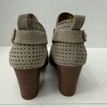 Franco Sarto  Perforated Taupe Ankle Booties size 6.5 Photo 4
