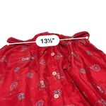 VINTAGE LizWear Silk Red floral Button Photo 8