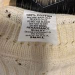 B.Moss Short Sleeve Knit Sweater White Photo 4