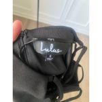 Lulus NWT  Black Knee Length‎ Ruffle Dress Size Small Photo 3